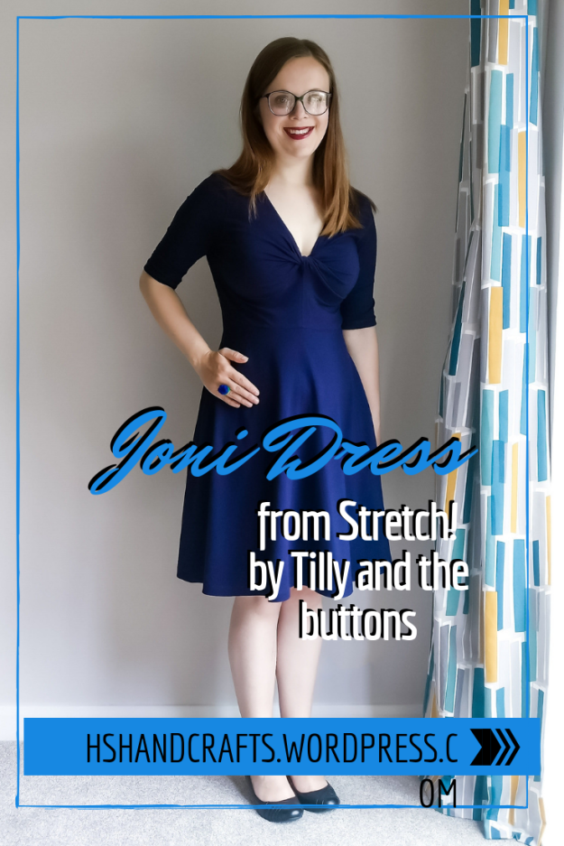 Sewing the Joni dress by Tilly and the Buttons